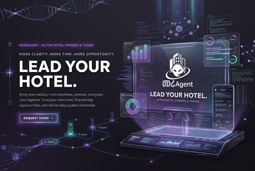 MeriAgent Hotel PMS and AI CEO